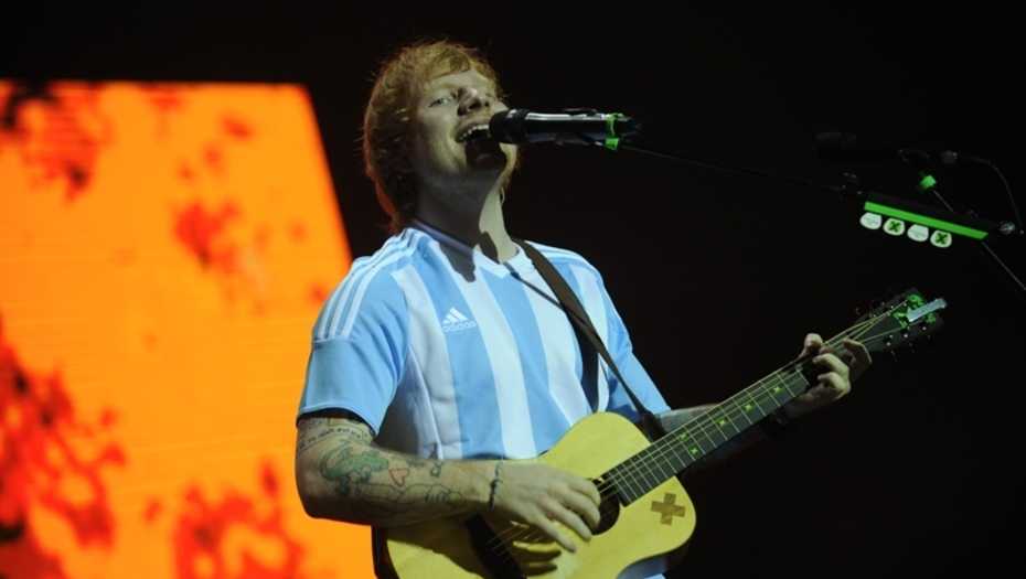 Ed Sheeran en Argentina en 2019